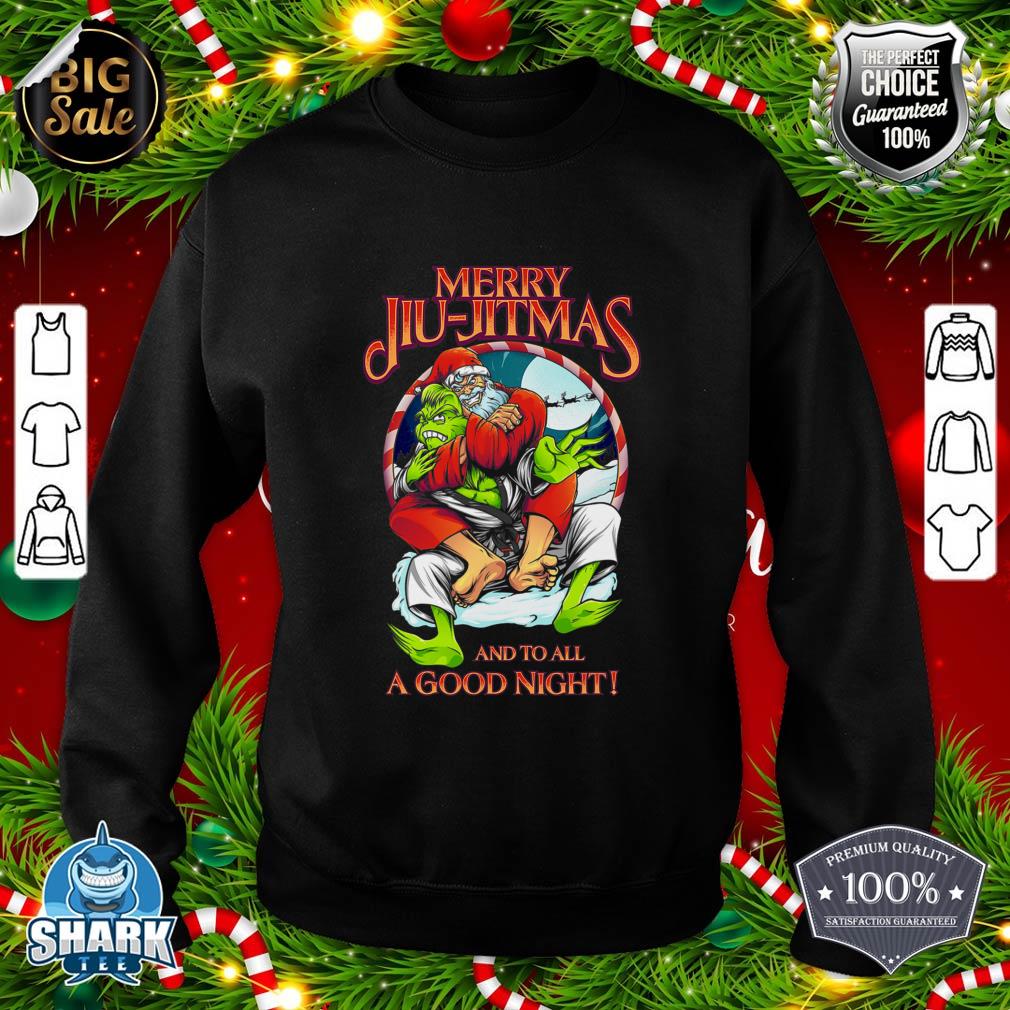 Christmas Jiu Jitsu Merry Jiu jitmas sweatshirt