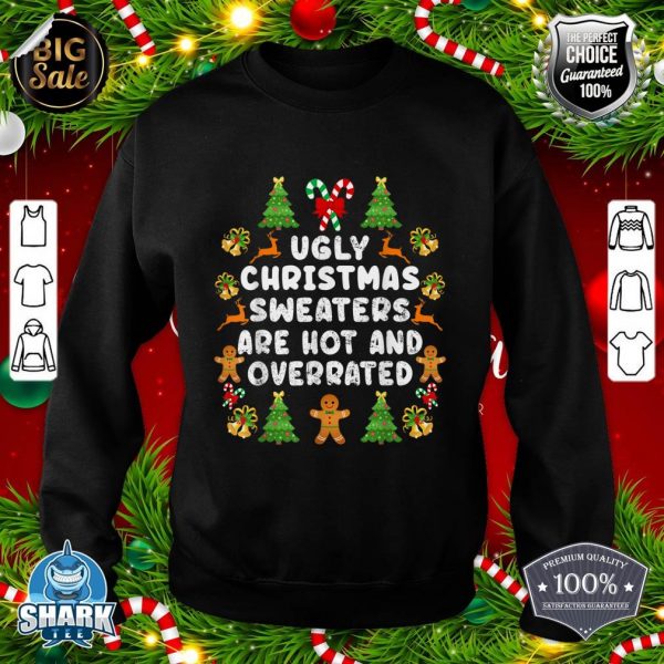 Funny Christmas Shirt for Ugly Sweater Party Men Women Kids sweatshirt