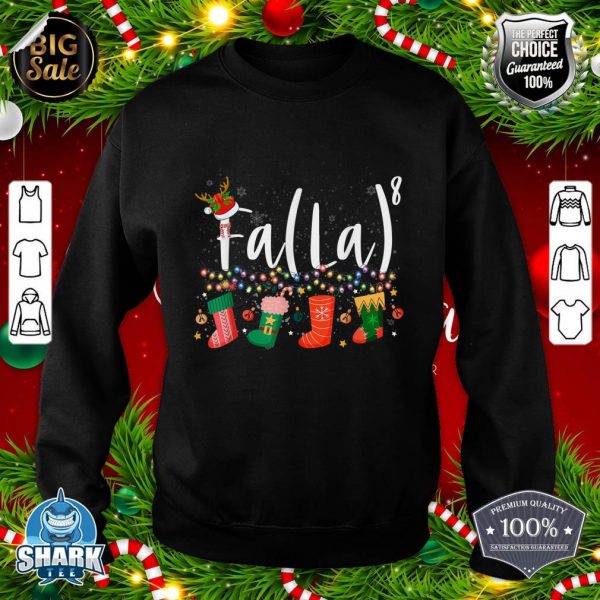 Funny Math Santa Christmas FA (LA)8 For Math Teacher Xmas sweatshirt