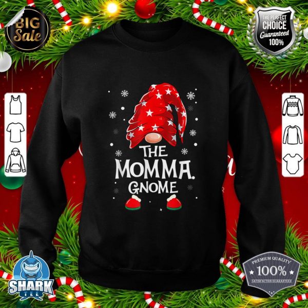The Mom Gnome Funny Family Matching Group Christmas sweatshirt