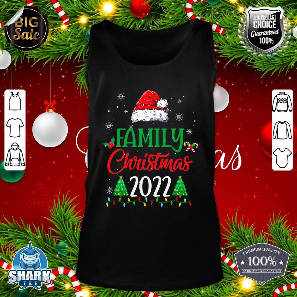 Family Christmas Matching Family Christmas Squad Santa tank-top