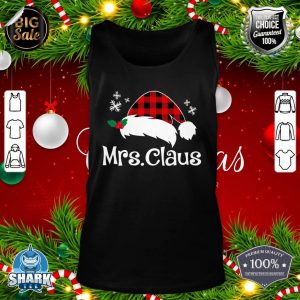 Mr Claus Mrs Claus Funny Christmas Matching Couple Xmas tank-top