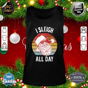 I Sleigh All Day tank-top