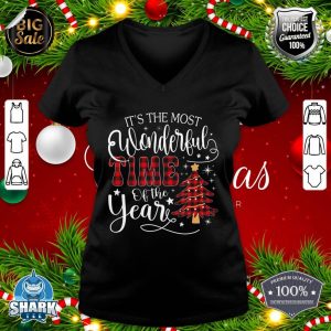 Christmas Trees It's The Most Wonderful Time Of The Year v-neck