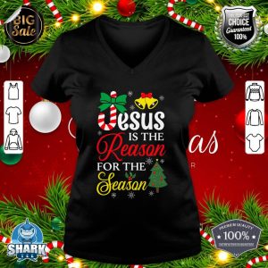 God Jesus Christ Is Reason For The Christmas Season Gift v-neck