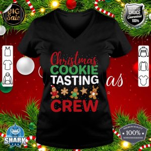 XMAS - Christmas Cookie Tasting Crew v-neck