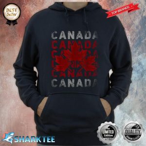 Canadian Flag Maple Leaf Canadian Canada Hoodie