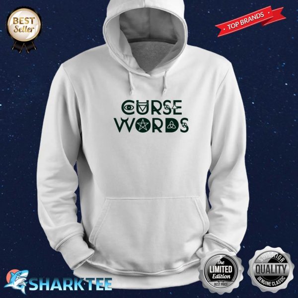 Curse Words Witch Halloween Hoodie