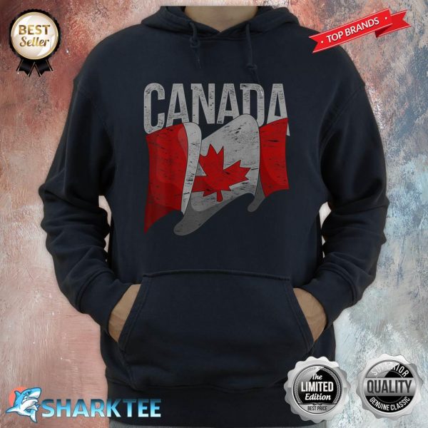 Country Canadian Flag Maple Leaf Canada Hoodie