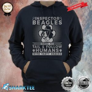 Dog Walker Inspector Beagles Sheriff Dog Trainer Beagle Hoodie