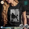 American Flag USA Patriotic Poodle Toy Poodle Puppy Dog Shirt