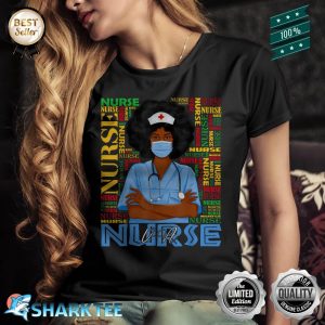 Black History Juneteenth VA Nurse African Melanin Shirt