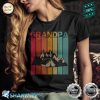 Camping Retro Style Vintage Grandpa Graphic Fathers Day Shirt