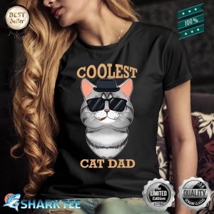 Coolest Cat Dad I American Shorthair Cat Dad Premium Shirt