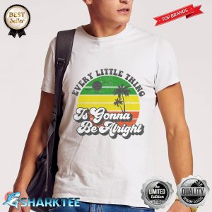 Every Little Thing Is Gonna Be Alright Jamaica Womens Shirt