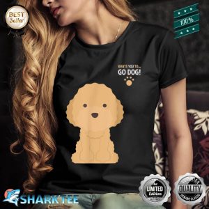 Dog Series Toy Poodle Brown Shirt