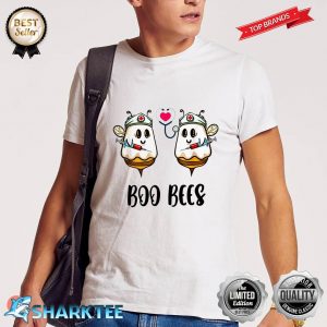 Funny Nurse Boo Bees Boo Crew Vintage Halloween Shirt