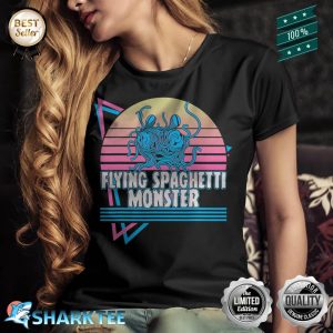 Flying Spaghetti Monster Pastafari FSM Atheist Shirt