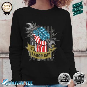 American Labor Patriotic Labor Day Sweatshirt