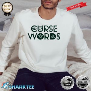 Curse Words Witch Halloween Sweatshirt