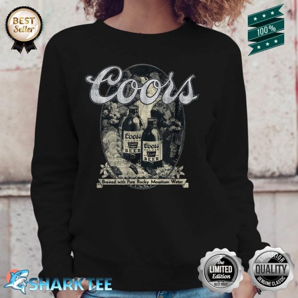 Coors Vintage Banquet Beer Bottles Sweatshirt