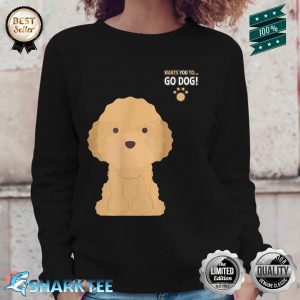 Dog Series Toy Poodle Brown Sweatshirt