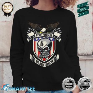 Five Finger Death Punch 5FDP American Shield Sweatshirt