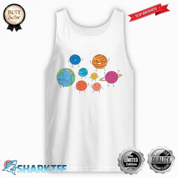 Cute Earth Day World Planet Environment Save The Planet Premium Tank-top
