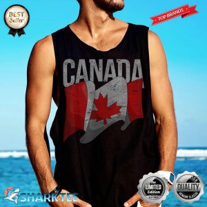 Country Canadian Flag Maple Leaf Canada Tank-top
