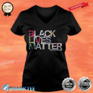 Black Lives Matter Kalamazoo V-neck