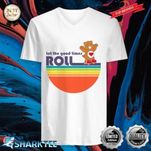 Care Bears Let the Good Times Roll V-neck