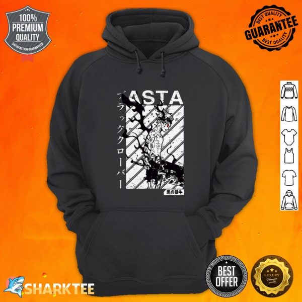 Asta Black Clover Vintage hoodie