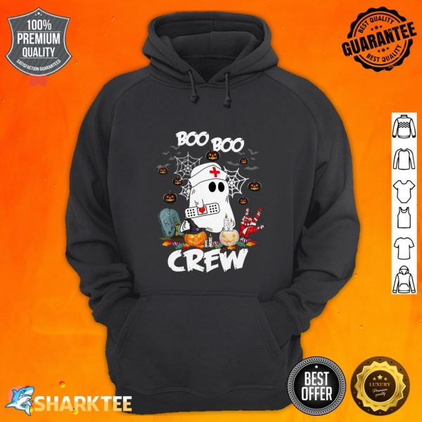 Boo Boo Crew Nurse Shirts Halloween Nurse Shirts for Women hoodie