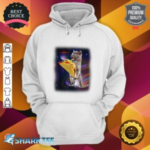 Cat Taco In Space Funny For Cat And Taco Lovers hoodie
