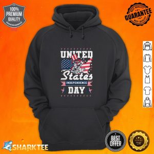 Cat United States Independence Day USA Flag hoodie