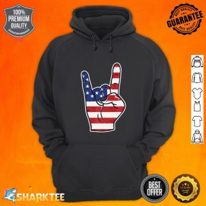 4th of July Independence Day USA Flag Patriotic hoodie