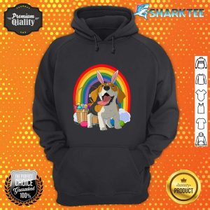 Easter Eggs Beagle Bunny Dog Premium hoodie