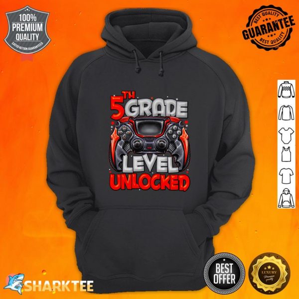 5th Grade Level Unlocked Game On hoodie