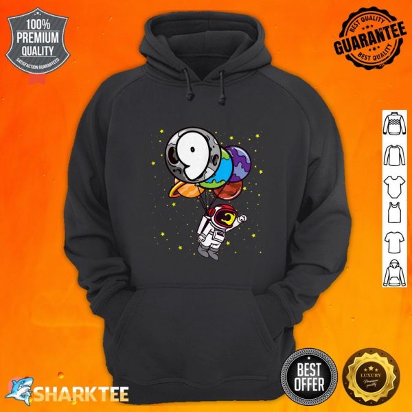 9 Years Old Birthday Boy Astronaut Gifts Space 9th BDay hoodie