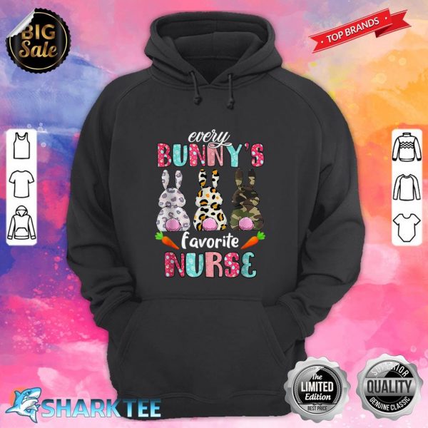 Every Bunnys Is Favorite Nurse Cute Bunnies Easter hoodie