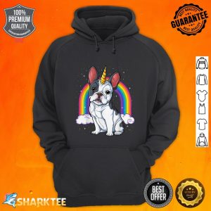 French Bulldog Unicorn Shirt Girls Space Galaxy Frenchicorn hoodie