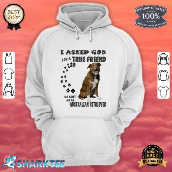 Australian Shepherd Golden Retriever Mix Dog Quote Mom Dad hoodie