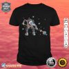 Astronomy Galaxy Billiard Player Astronaut Pool Player Star shirt