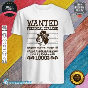 Beagle Personal Stalker Dog Walker Dog Trainer shirt