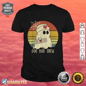 Boo Boo Crew Nurse Funny Ghost Women Halloween Nurse shirt