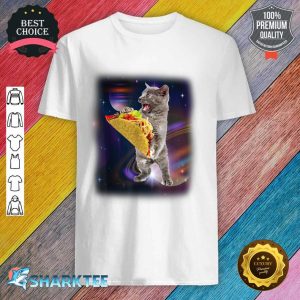Cat Taco In Space Funny For Cat And Taco Lovers shirt