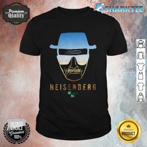 Breaking Bad Heisenberg Desert Horizon Outline Premium shirt