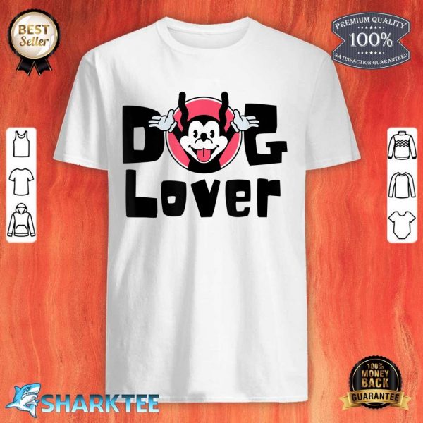 Dog Lover Cute Cartoon Gift For Dog Mom Dog Dad shirt