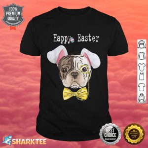 Cute French Bulldog Easter Bunny Ears Graphic shirt