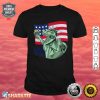 4th Of July T Rex Statue Of Liberty Independence shirt